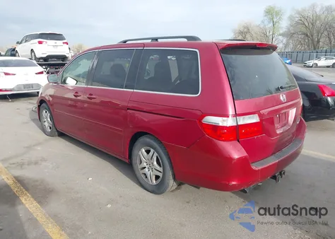 2005 Honda Odyssey Ex-L из США, поврежденный, VIN 5FNRL38685B102194